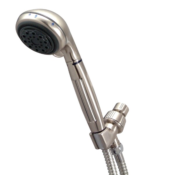 Hand Shower, Brushed Nickel, Shower Arm Mount
